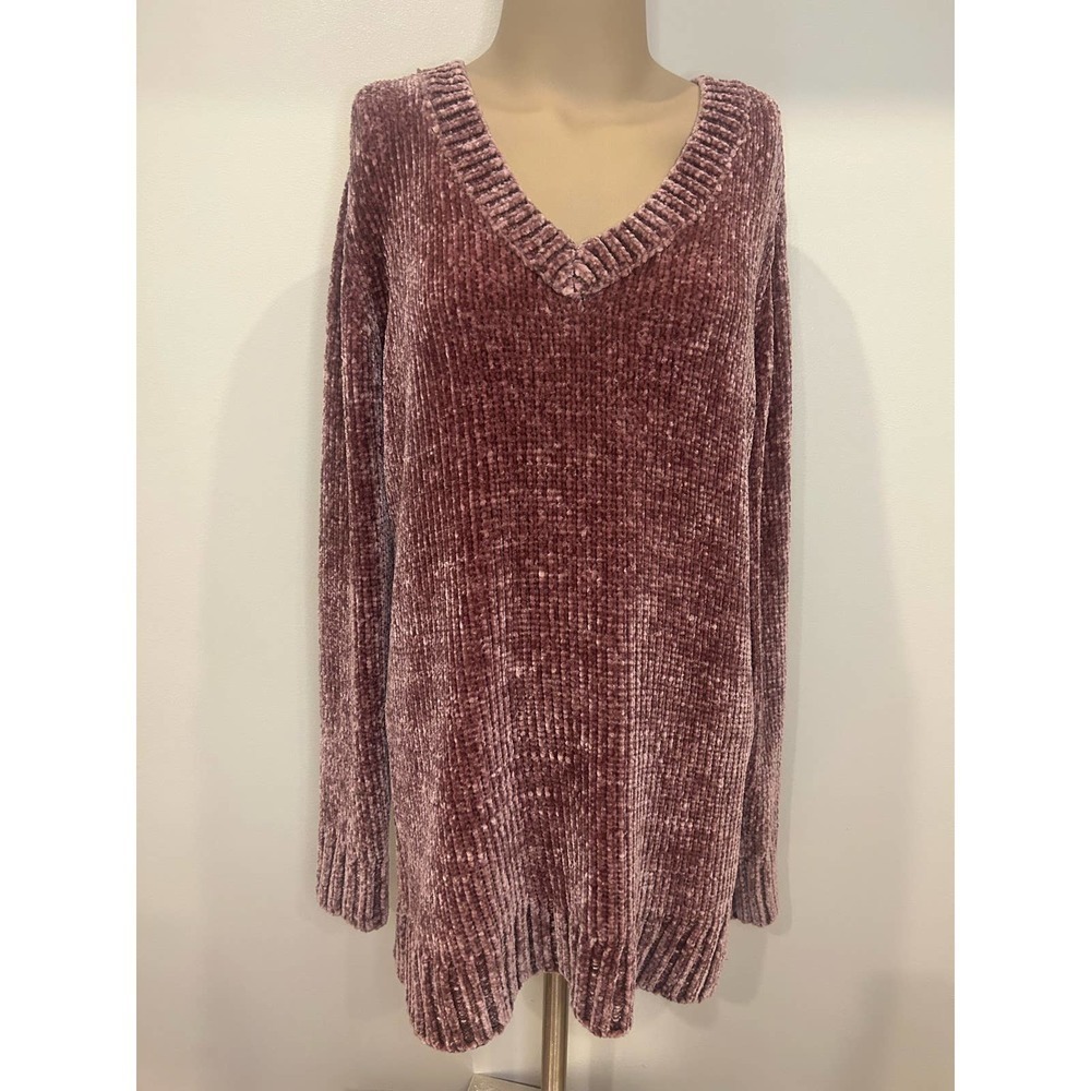 Orvis Sweater Women’s Small Purple Soft Pullover Long Sleeve Size Medium